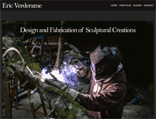 Tablet Screenshot of ericverderame.com